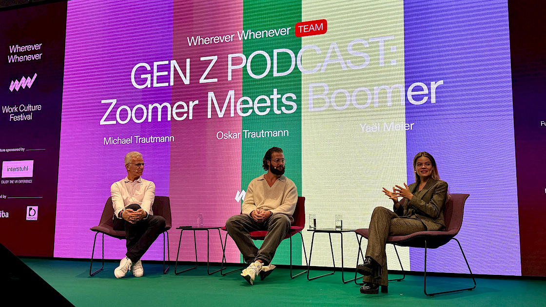 GEN Z Podcast: ZOOMER MEETS BOOMER, Michael und Oskar Trautmann, Yaël Meier